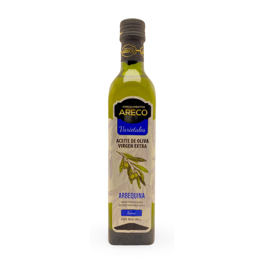 Aceite Areco Arbequina De Oliva Extravirgen De 500ml