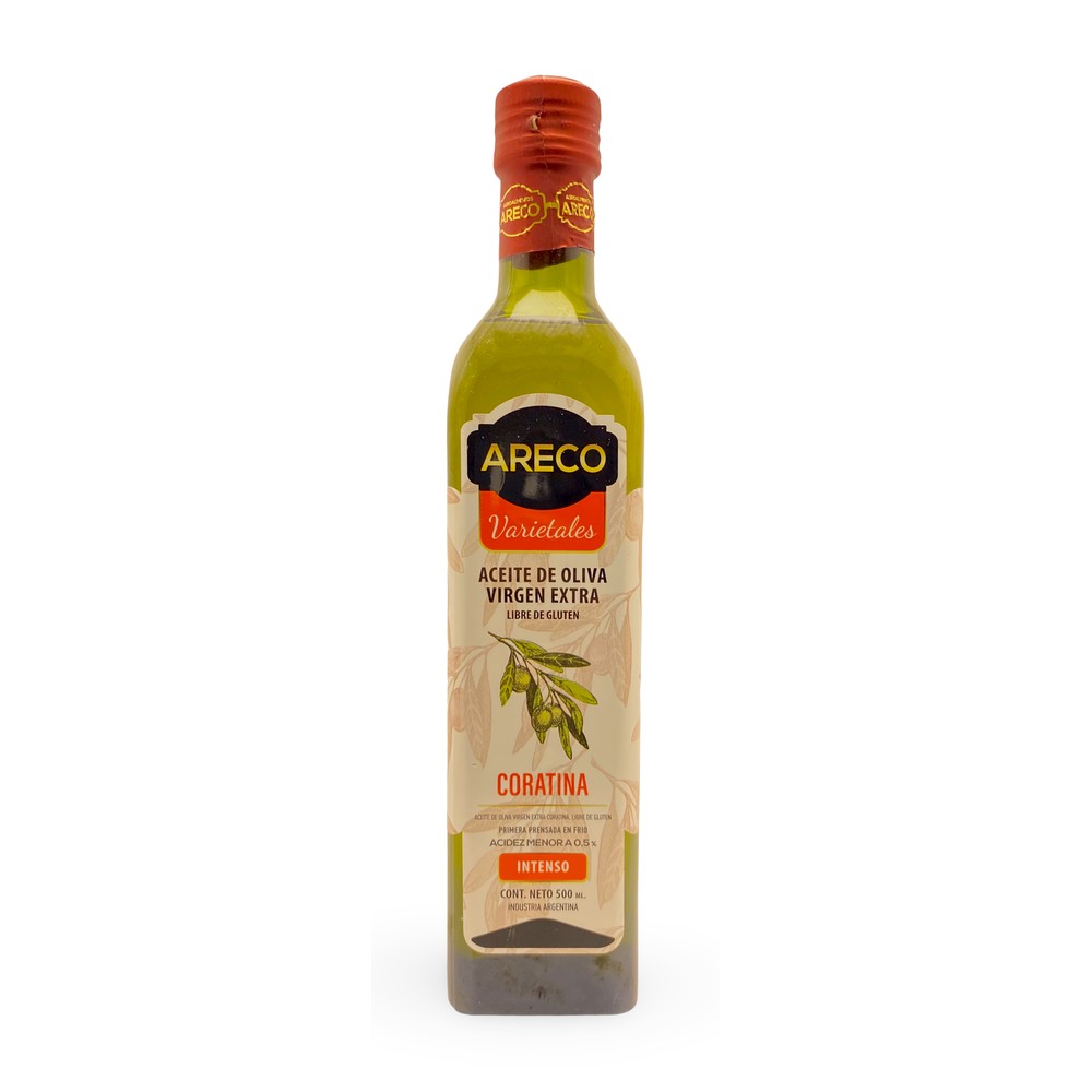 Aceite Areco Coratina De Oliva Extra Virgen De 500ml