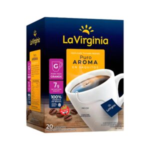 CAFE LV PURO AROMA EN SAQUITOS X20