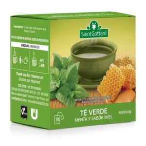 SAINT GOTTARD X20 TE VERDE SABOR CEREZA