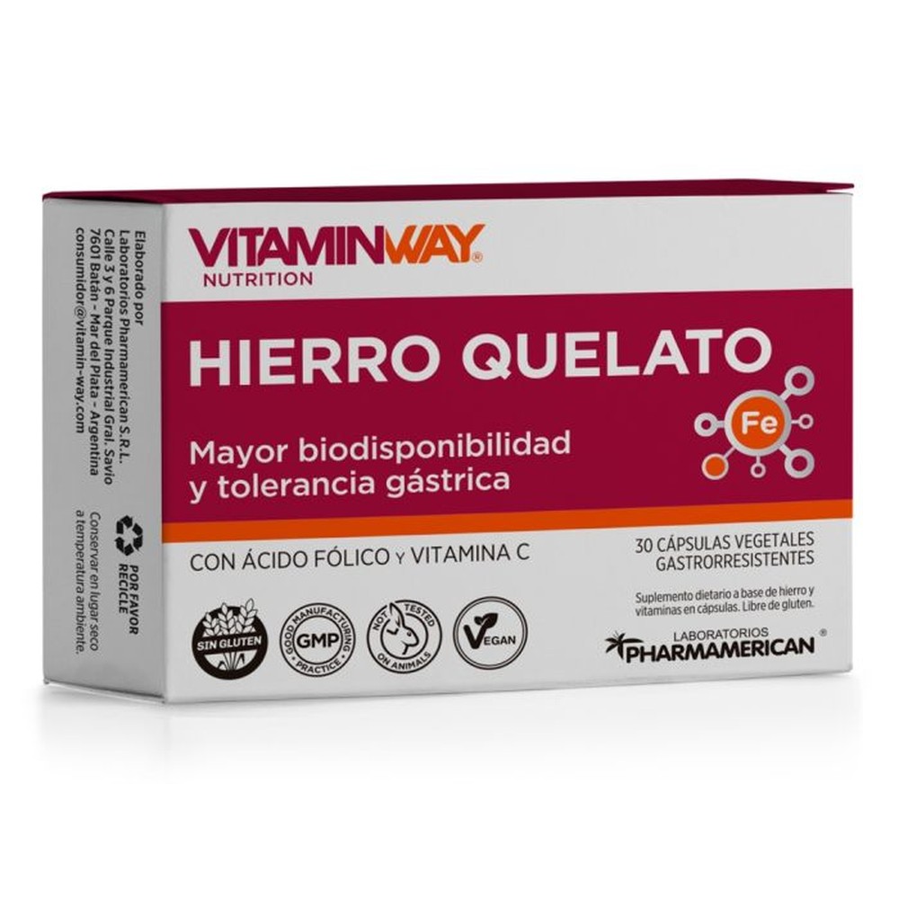 VITAMIN WAY HIERRO QUELATADO