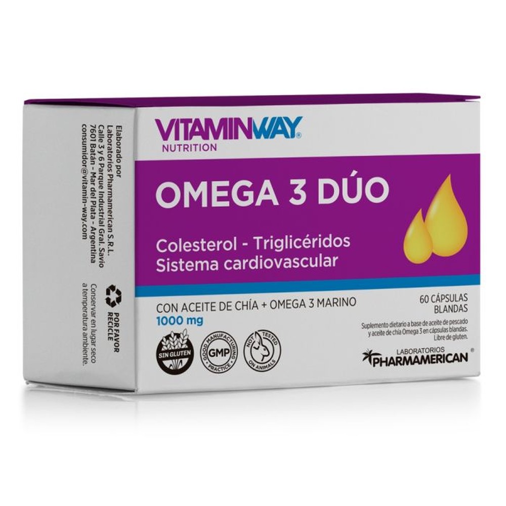 VITAMIN WAY OMEGA 3 MARINO X60