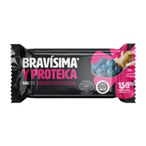 BARRITAS BRAVISIMA PROTEICA ARANDANOS Y JENGIBRE