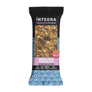 BARRITA INTEGRA SEMILLAS Y CHOCOLATE