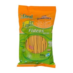 CERAL FIDEOS INTEGRALES CON MORRON