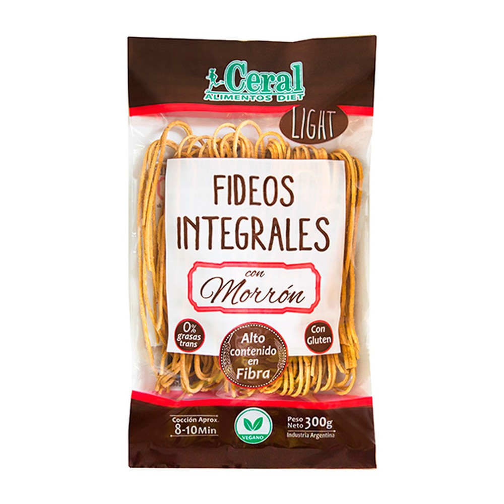 CERAL FIDEOS LIGHT MORRON