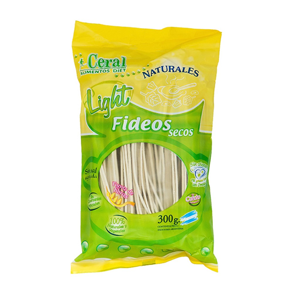 CERAL FIDEOS INTEGRALES NATURALES