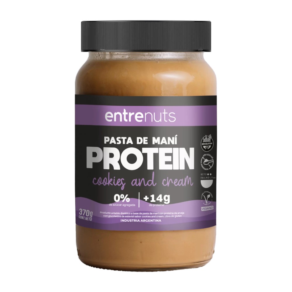 ENTRE NUTS PASTA DE MANI PROTEIN COOKIES