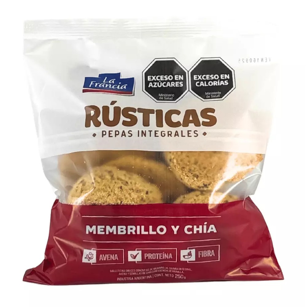 LA FRANCIA PEPAS RUSTICAS MEMBRILLO