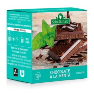 SAINT GOTTARD CHOCOLATE A LA MENTA X10