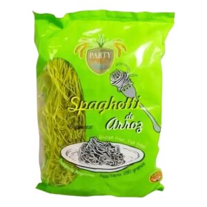 SPAGHETTI DE ARROZ CON ESPINACA