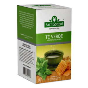 SAINT GOTTARD TE VERDE CON MENTA Y MIEL