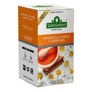 SAINT GOTTARD MANZANA, CANELA Y MIEL X20