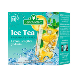 SAINT GOTTARD ICE TEA LIMON, JENGIBRE Y MENTA