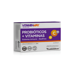 VITAMIN WAY PROBIOTICOS + VITAMINAS X30