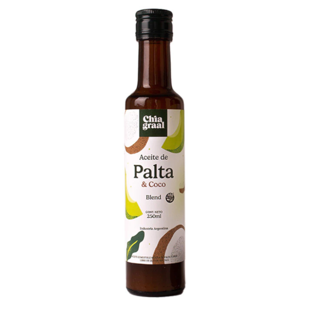 CHIAGRAAL ACEITE DE PALTA Y COCO 250CC