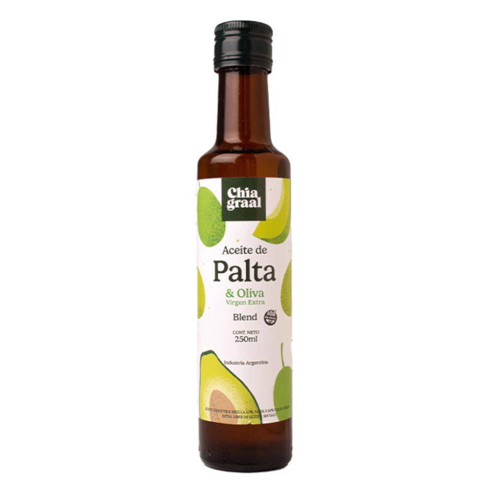 CHIAGRAAL ACEITE DE PALTA Y OLIVA 250CC