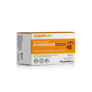 VITAMIN WAY 6 HONGOS ADAPTOGENOS