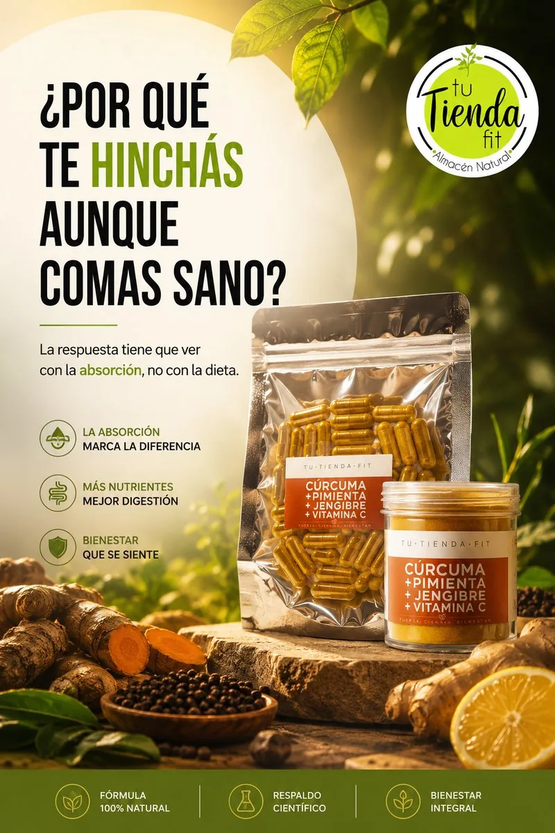¿Por qué te hinchás aunque comas sano? La respuesta tiene que ver con la absorción, no con la dieta