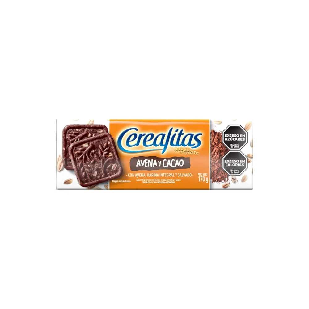 CEREALITAS AVENA Y CACAO 170G