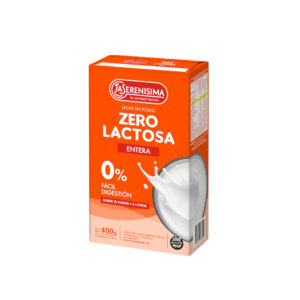 LA SERENISIMA LECHE ZERO LACTOSA EN POLVO 400GR