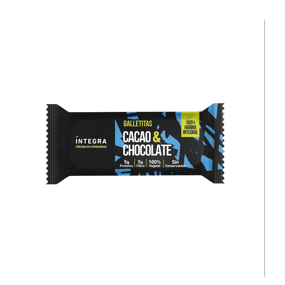 GALLETITAS INTEGRA CACAO Y CHOCOLATE 72G