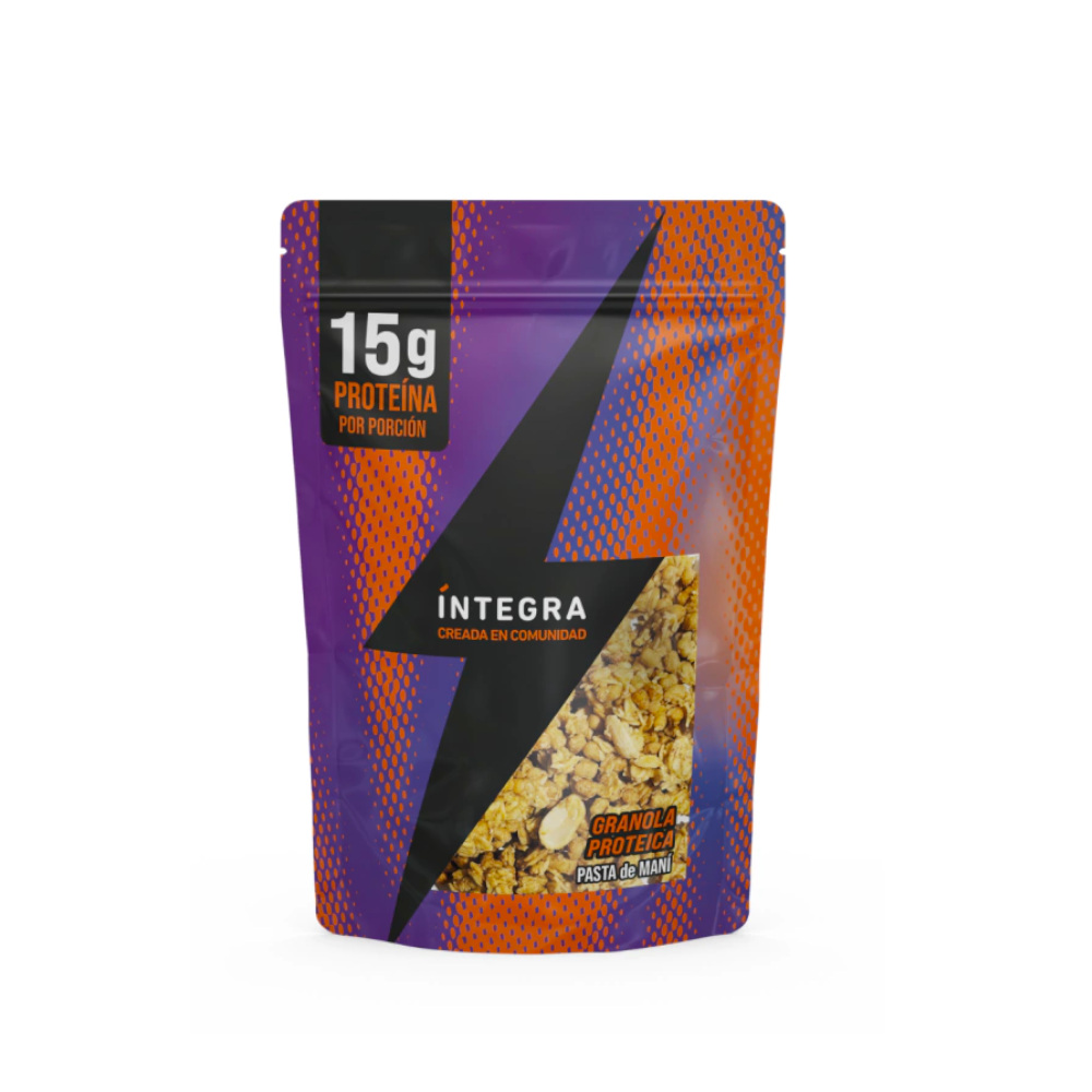 GRANOLA INTEGRA PROTEICA PASTA DE MANI