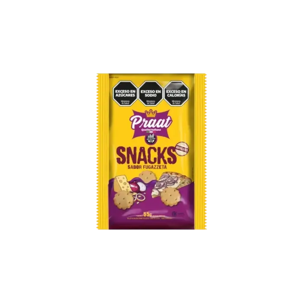 PRAAT SNACKS FUGAZETA