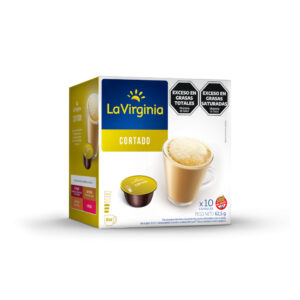 CAFE LA VIRGINIA EN CAPSULAS CORTADO
