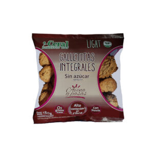 CERAL GALLETITAS INTEGRALES AVENA Y PASAS