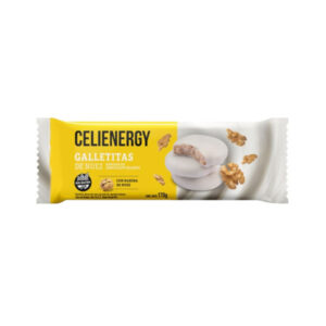 CELIENERGY - Galletitas de harina de nuez con choco blanco x 170g