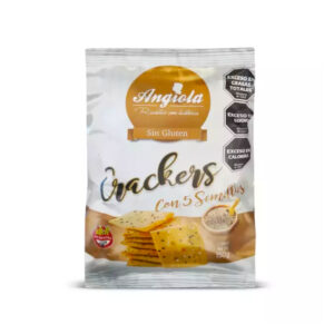 ANGIOLA - Galletitas crackers con 5 semillas x 150g
