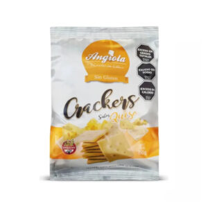 ANGIOLA - Galletitas crackers sabor queso x 150g