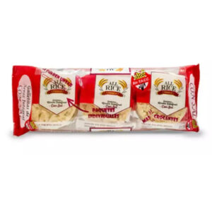ALL RICE - Galletas redondas de arroz sin sal x 100g