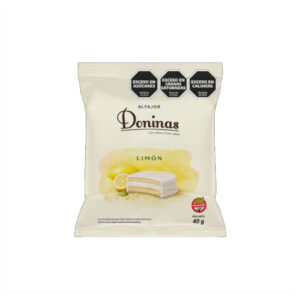DONINAS ALFAJOR BLANCO CON LIMON