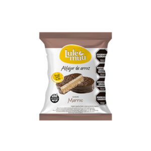LULEMUU - Alfajor de arroz relleno de Marroc con Chocolate x 22g