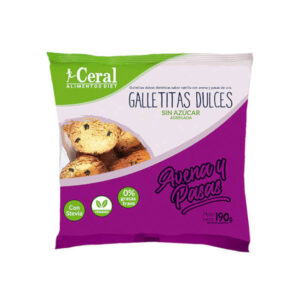 CERAL GALLETITAS SIN AZUCAR AVENA Y PASAS