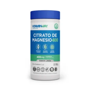 VITAMIN WAY  Citrato de Magnesio Bebible Sabor Limon x 180